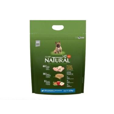 Imagem de Ração Guabi Natural Cão Adulto Frango Arroz Integral 2,5 Kg