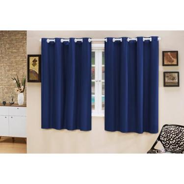Imagem de Cortina Sala Quarto Blackout Blecaut 280 X 160 Corta Luz 100% - Enxova