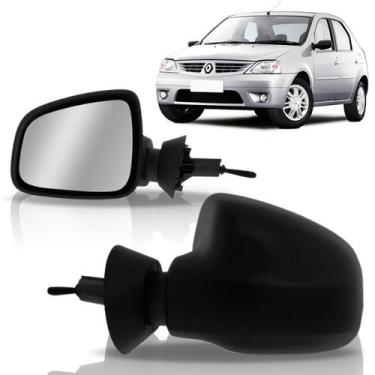 Imagem de Retrovisor Sandero Logan 2009 2010 2011 2012 Manual - RETROVEX, Esquer