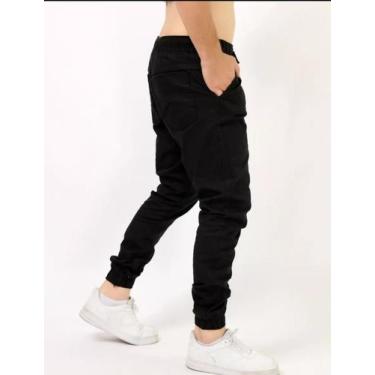 Imagem de Calça Sarja Jogger - Sky, Preto, G