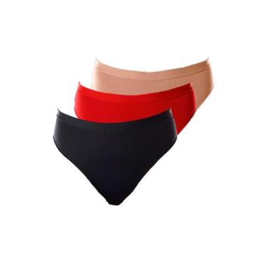 Imagem de Kit com 3 Calcinhas Demillus 26826 Colorido