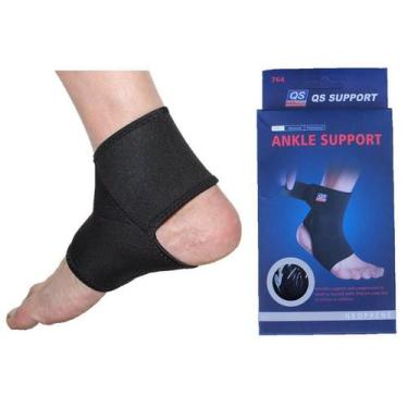 Imagem de Tornozeleira Ortopedica Compressão  Ajustável - Ankle Support 