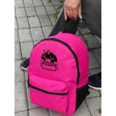 Imagem de Mochila Small CACHORRO UNICORNIO Bolsa Escolar Trabalho Viagem Mala Fa