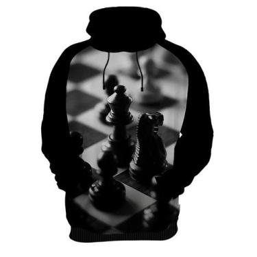 Imagem de Moletom Casaco Jogo Tabuleiro Xadrez Rei Torre Rainha HD 7 - Enjoy Sho