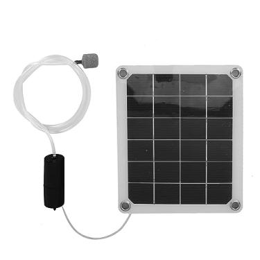 Imagem de Aerador Solar de Lago para Lago de Peixes, Bomba de Ar Solar de 20 W Com Mangueiras de Ar de Painel Solar e Pedras de Bolha Aerador de Lago Oxigenador de Bolha para Hidroponia de