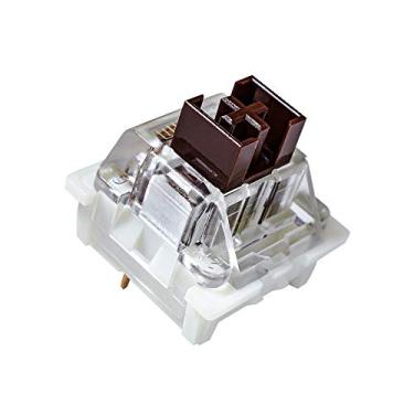 Imagem de Outemu - Interruptores de Tecla Mecânicos à Prova de Poeira, Brown Switches (Gaote), 65 Unidades, Compatíveis com MX, USB, Para Teclados Mecânicos