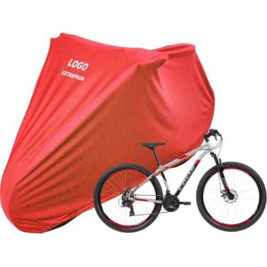 Imagem de Capa Cobrir Bicicleta Caloi Supra Mtb Tecido Helanca Lycra - Mz, Verme