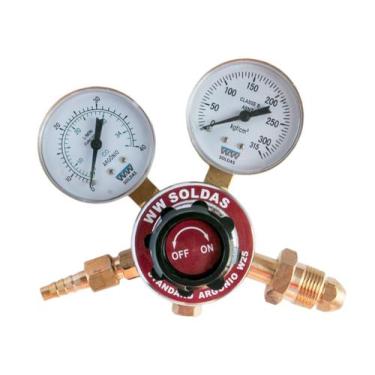 Imagem de Kit Regulador De Argônio W25 -WWSOLDAS - kit Eduar