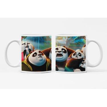 Imagem de Caneca de Porcelana Desenho Kung Fu Personalizada Md19 - Like Geek