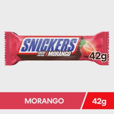 Imagem de Chocolate snickers morango 42G