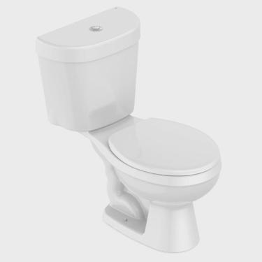 Imagem de Kit Vaso Sanitário Infantil com Caixa Acoplada e Assento Kids Celite