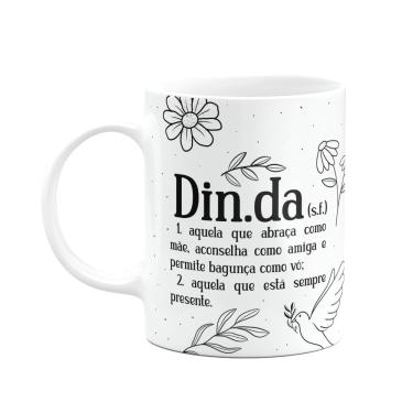 Imagem de Caneca de Dindos - Definição de Dinda - M2 - 325ml