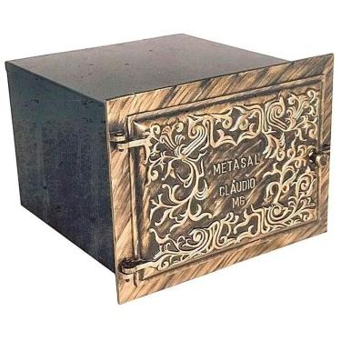 Imagem de Forno Pesado para Fogão a Lenha Ouro N08 2mm 50x48x34cm