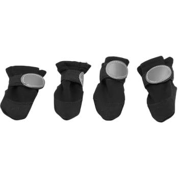 Imagem de Generic Sapatos de Cachorro, Botas de Estimação de Estilo de Chuva Com Tiras Reflexivas para Caminhar Ao Ar Livre (L)