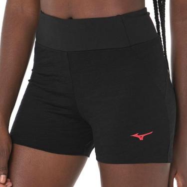 Imagem de Bermuda de Treino Feminina Mizuno Soul Fit 5, Preto, GG
