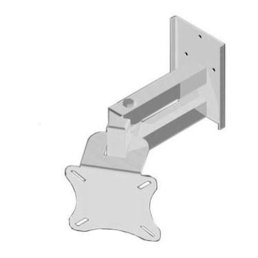 Imagem de Suporte De Parede P/ Caixa De Som Com Regulagem Branco Vector SPR-30