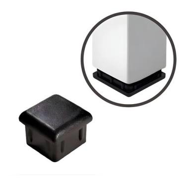 Imagem de Ponteira Plastica 20x20 - Pacote Com 100 Peças - Ace.Rio Acessorios E 