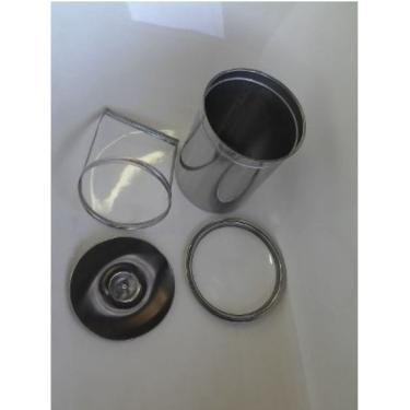 Imagem de Lixeira de Embutir Inox 3 litros