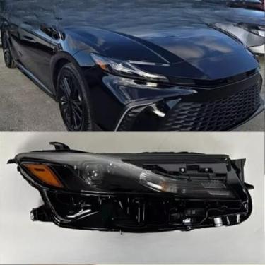 Imagem de Lâmpada de neblina esquerda direita LED luz diurna frontal LED conjunto de farol lâmpada de canto ampla compatível com CAMRY 2024 (direita)