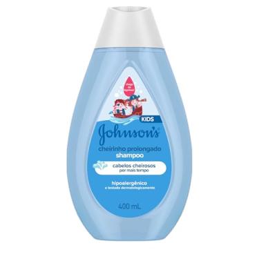 Imagem de Johnson's Baby Shampoo Infantil Cheiro Prolongado, 400ml, Azul