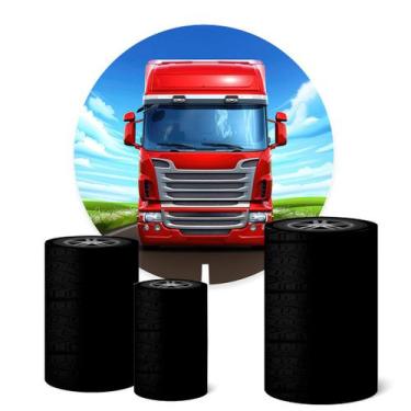 Imagem de Trio Capas Cilindro Painel Redondo 1,50m Caminhão - Fadrix, K1RUK0002