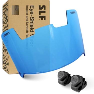 Imagem de SLEEFS Viseira transparente para capacete de futebol americano