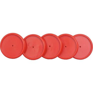 Imagem de Discos Para Caderno Inteligente 31MM Vermelho Elástico 12Un