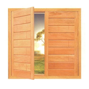 Imagem de Janela de Abrir 713 Brotas - Madeira Maciça - Angelim