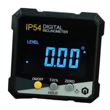 Imagem de Ioensy Medidor de ângulo digital inclinômetro IP54, medidor de ângulo profissional preciso, nível eletrônico para máquinas de serra de mesa, Style E
