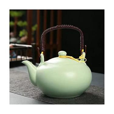 Imagem de Panela criativa de 650 ml de argila roxa vintage, bule de chá, bule de chá, bule de chá chinês, infusor de chá, bule de chá de gongfu