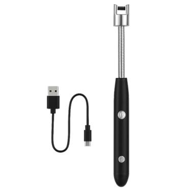 Imagem de Acendedor de Fogo Elétrico USB Recarregável – Flexível, Sem Gás e Seguro