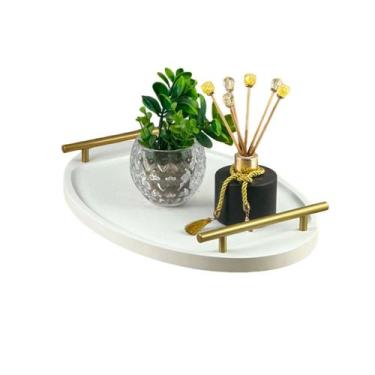 Imagem de Bandeja Cantinho Café Decorativa da Manhã Escritório 46x26 - Maraka In