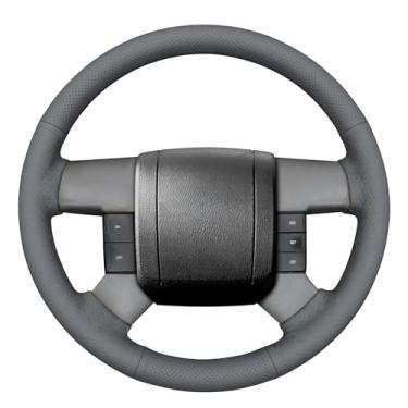 Imagem de MEWANT Capa de volante costurada à mão para Ford F150 F250 F350 2004-2008 acessórios para Ford F150
