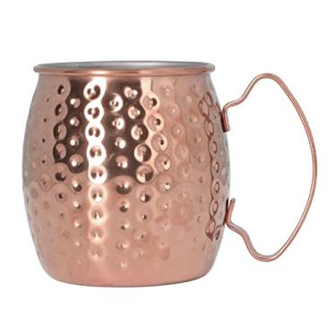 Imagem de Caneca Moscow Cocktail, Grande Capacidade 500ml Caneca Moscow Mule para Bares (Rosa ouro)