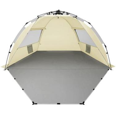 Imagem de Barraca de praia Oileus X-Large para 4 pessoas com proteção solar impe