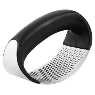 Imagem de Espremedor Ralador Triturador de Alho e Cebola em Aço Inoxidável Praticidade, Durabilidade e Facilidade na Cozinha