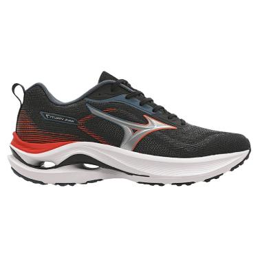 Imagem de Tênis Mizuno Wave Vitality 7 Masculino - 43 - Preto-Laranja