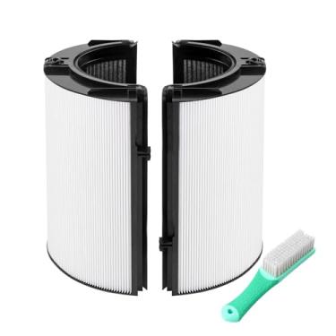 Imagem de Filtro de carbono ativado e eficiente de vidro combinado de 360° adequado para purificador de ar Dyson TP07 HP07 TP10 HP10 TP06 TP06 TP04 HP04 PH01 PH02 PH03 PH04 TP09 HP09, filtro de substituição 2