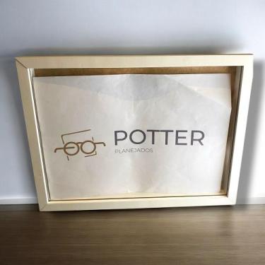Imagem de Painel Galeria Folha A4 Multiuso  Decorador De Parede - potterlbdecor,