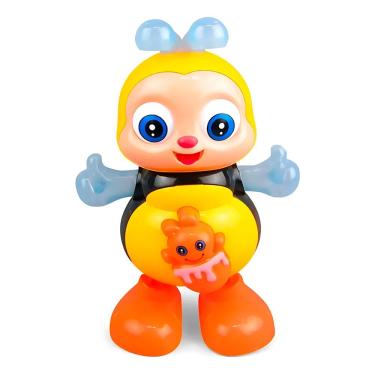 Imagem de Abelha Dançarina Musical Luz E Som Brinquedo Infantil Bebê