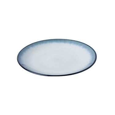 Imagem de Prato de serviço Prato de jantar para casa pratos de jantar de cerâmica prato porcelana sobremesa bolo prato de macarrão bandeja decorativa 8,2/11,2 polegadas (cor: 28,4 cm)