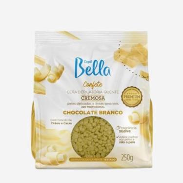 Imagem de Depil Bella Cera Quente Confete Chocolate Branco 250G