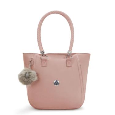 Imagem de Kipling Bolsa Feminina Tyra Petal Rosa com Chaveiro 