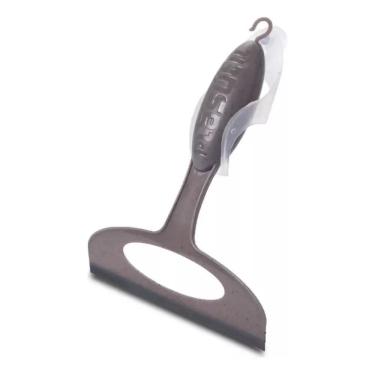 Imagem de 2X Rodinho De Pia 16 Cm Cinza Com Suporte E Ventosa