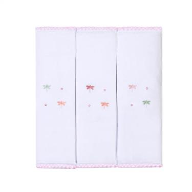 Imagem de Papi Textil Paninho De Boca Bordados Papi 40Cm X 40Cm Contem 03 Un