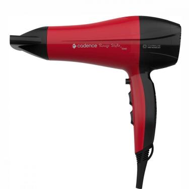 Imagem de Secador De Cabelo Rouge Style Ii 220v Vermelho Preto Cadence Vermelho 220v