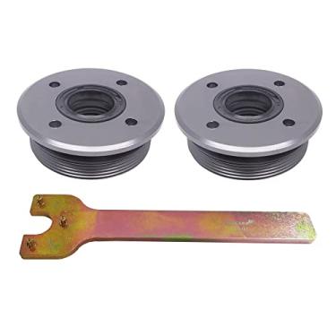 Imagem de OVERSEE 6H1-43810 Tampa de extremidade de inclinação e chave inglesa para motor de popa Yamaha acabamento inclinado 2T 4T 60HP 70HP 75HP 85HP 90HP 6H1-43810-11