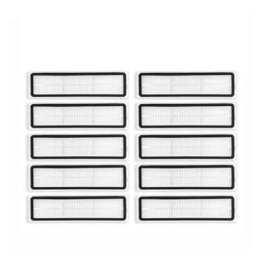 Imagem de Compatible With Compatible With Dreame F9 Pro / D10S / D10S Pro Roller Side Brush Filter Mop Cloths Rag Robot Vacuum Cleaner Accessory Spare Parts(Dark Khaki)