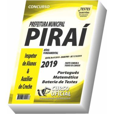 Imagem de Apostila Piraí - Inspetor De Alunos E Auxiliar De Creche - Curso ofici