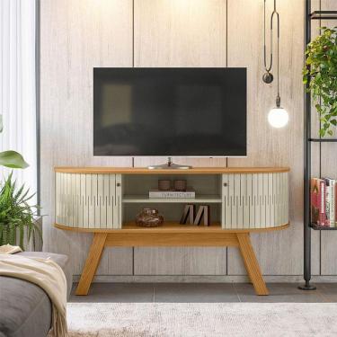 Imagem de Rack Bancada Ambiente Atlanta Cumaru Opala - Madetec